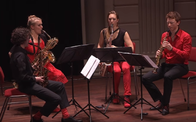 Bekijk de trailer van De weg naar de vrijheid met het Berlage Saxophone Quartet