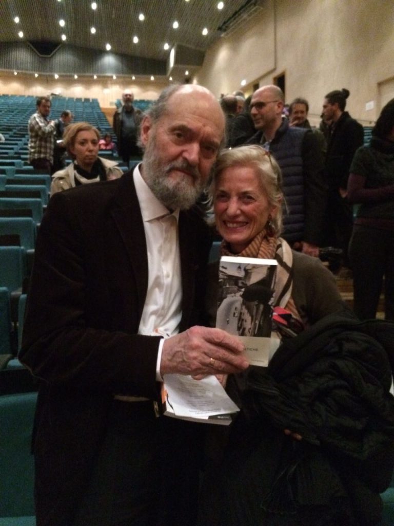 Arvo Part en Emilia Lodigiani op de foto met ‘Baltische zielen’