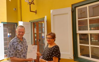 Hoe een kopie van een Curaçao-visum bij het Joods museum in Curaçao terechtkwam.