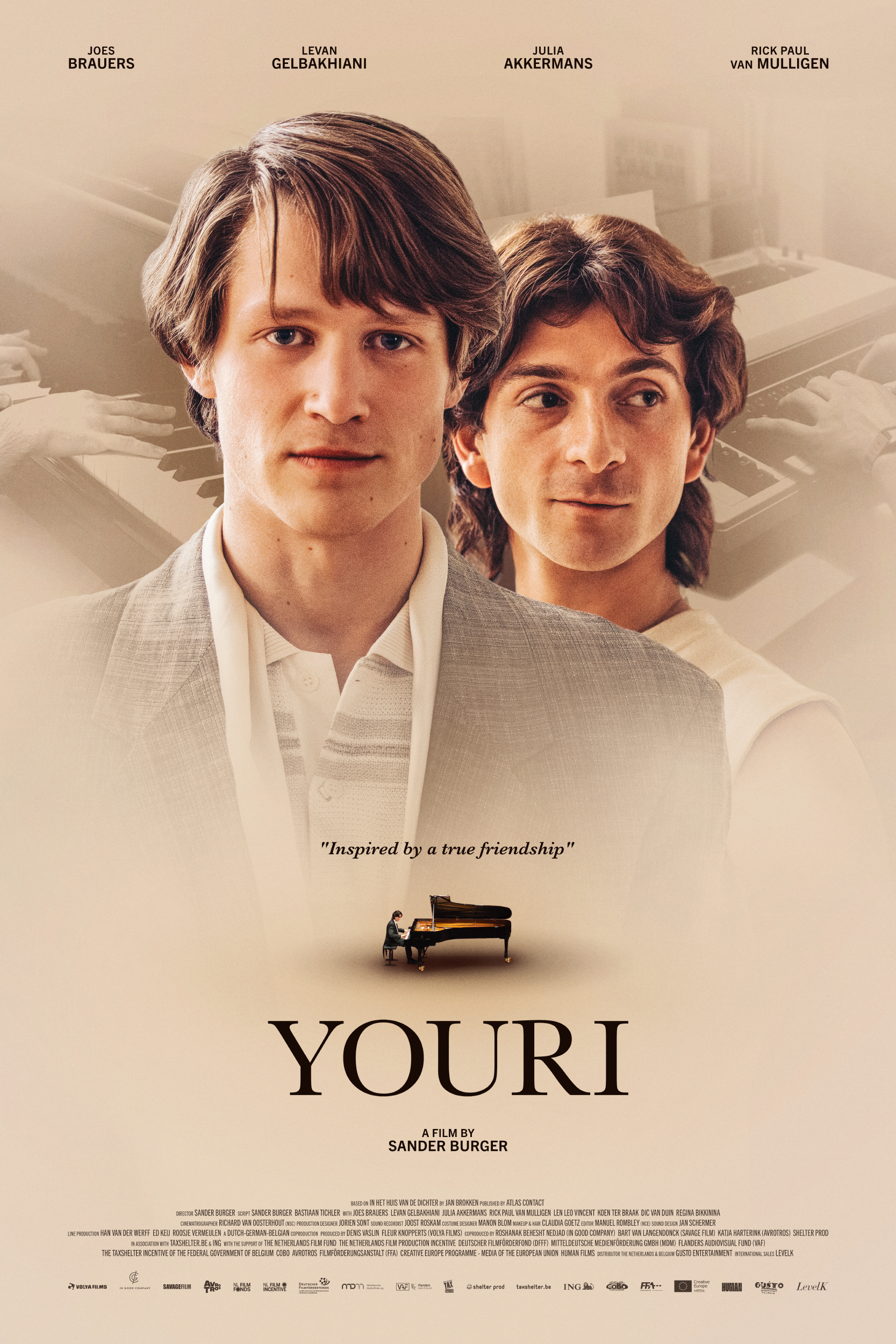 Prachtige ontvangst voor de speelfilm YOURI, gebaseerd op ‘In het huis van de dichter’ van Jan Brokken.