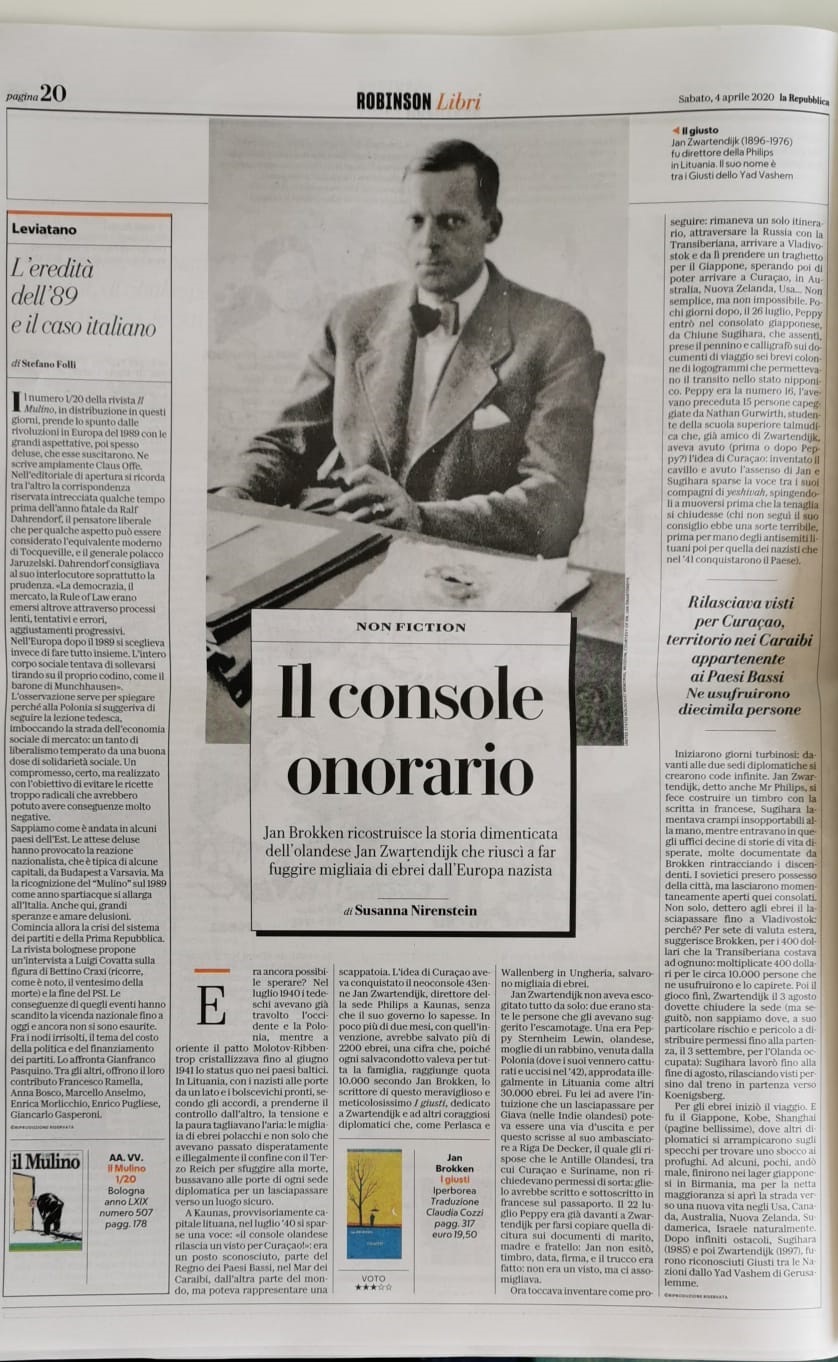 Midprice ‘De rechtvaardigen’: ‘Een schitterende en nauwgezette reconstructie’ (La Repubblica) ‘600 pagina’s hoop.’ (Libreria Nuova Avventura in Carrara)