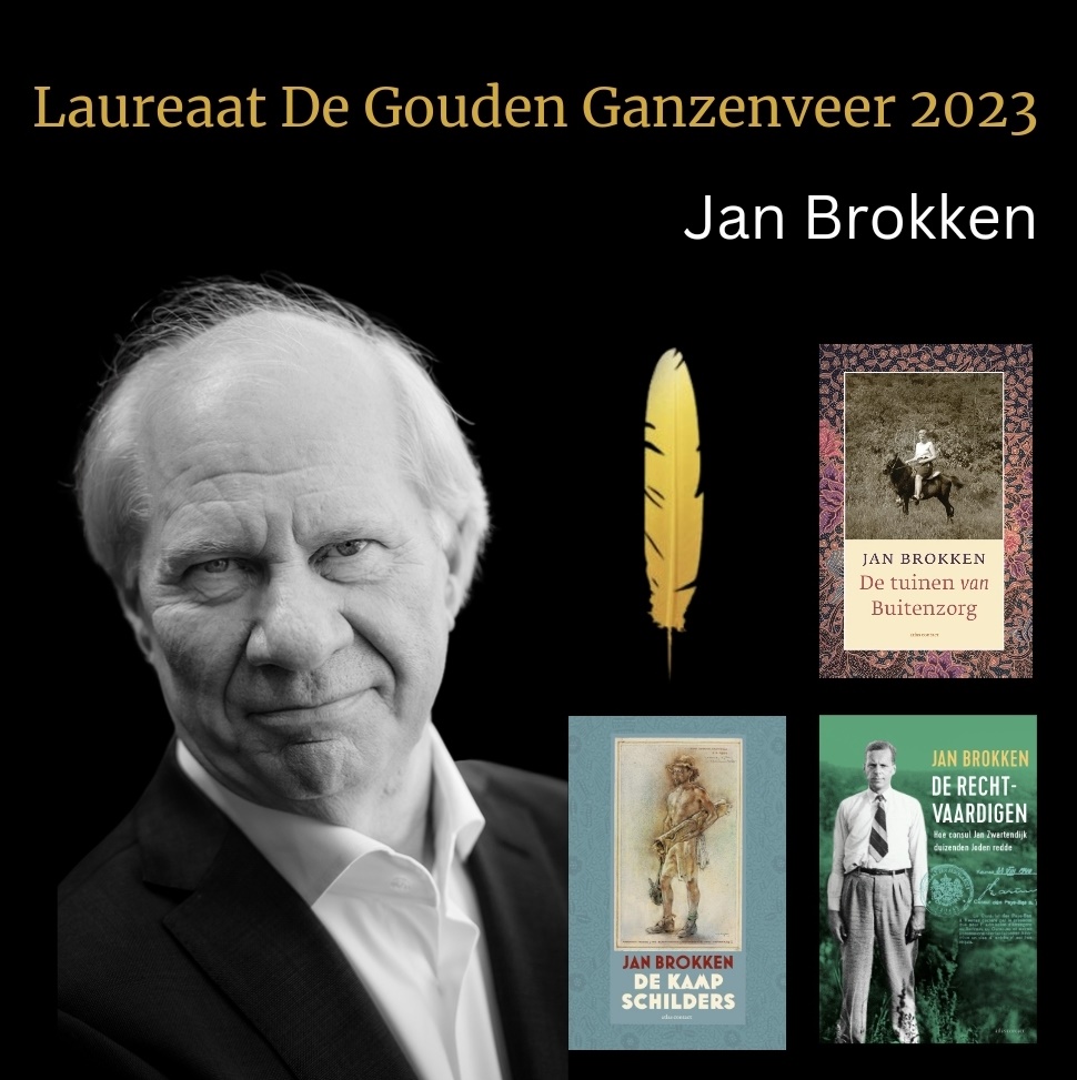 Jan Brokken ontvangt Gouden Ganzenveer 2023 voor ‘ontzagwekkende oeuvre’