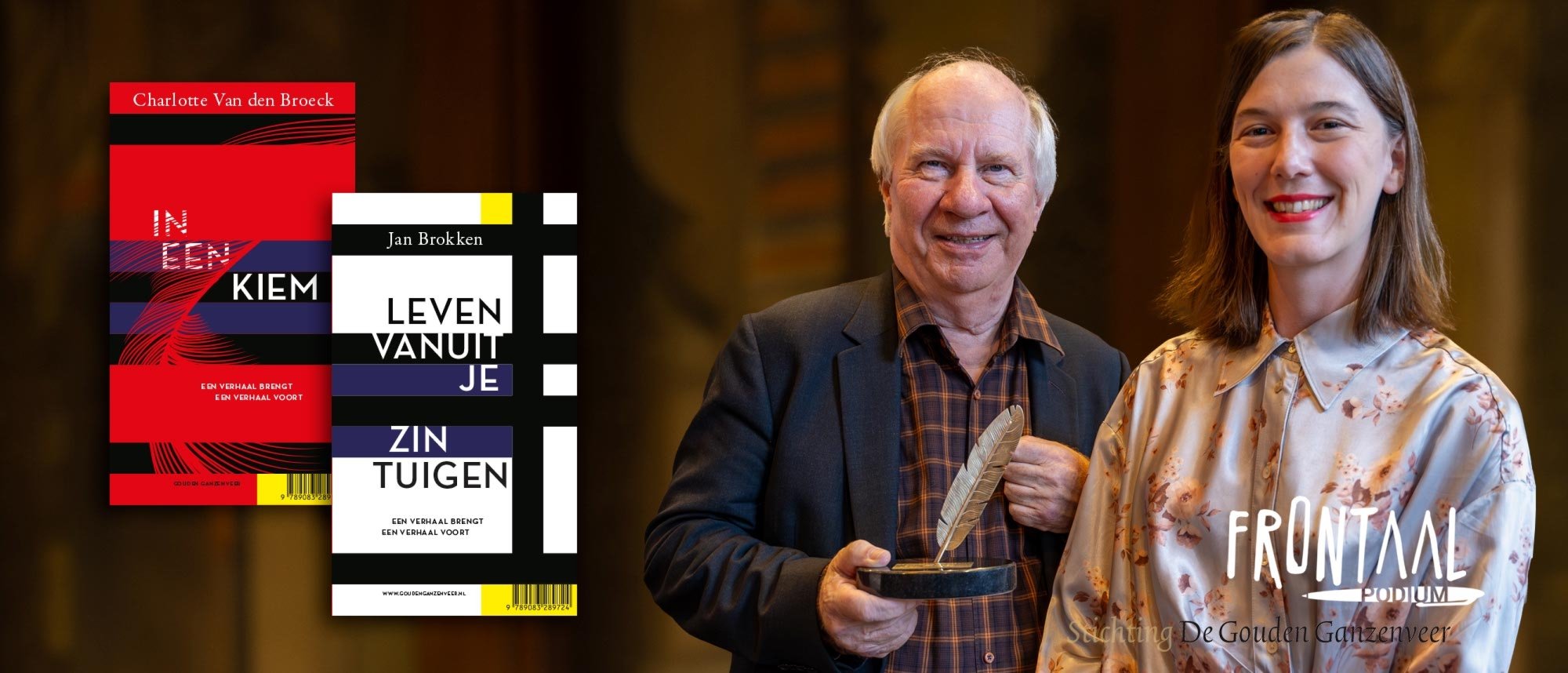 Op 14 december verschijnt ‘Een verhaal brengt een verhaal voort’ van Jan Brokken en Charlotte Van den Broeck – Gouden Ganzenveer 2023